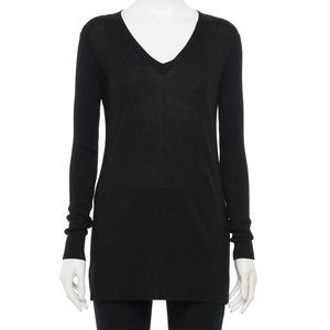 COPY - Apt 9 V-Neck Rib Tunic